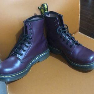 Purple Dr Martens